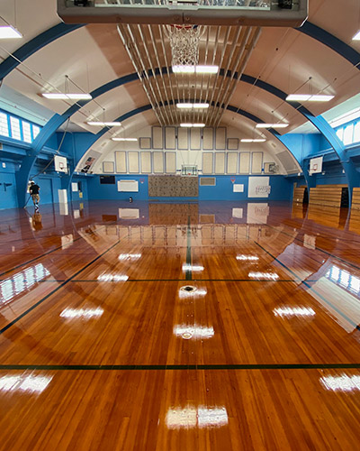 Sports Floor, Edwards Elementary, Oregon